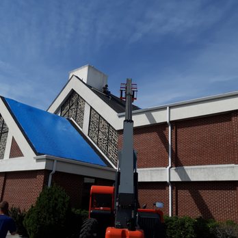 Saunders Restorations - Parkview Baptist Church - Morehead City - Steeple Removal - General Contractors Near Me - Newport, North Carolina Saunders Restorations - Parkview Baptist Church - Morehead City - Steeple Removal - General Contractors Near Me - Newport, North Carolina