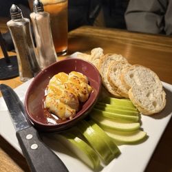Laketime Bistro - Warm goat cheese and crostini