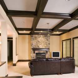 Baird Brothers Fine Hardwoods - Give your ceiling some style while adding value to your house by installing a coffered ceiling made from Baird Brothers Hardwood.