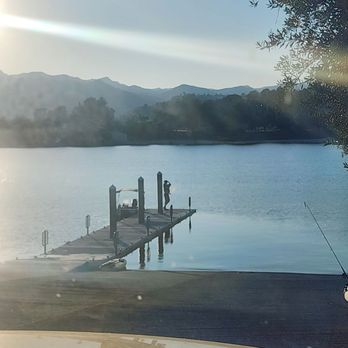 Castaic Lake - Boat Launch dock. Lifeguard Richard on duty - Lakes Near Me - Santa Clarita, California Castaic Lake - Boat Launch dock. Lifeguard Richard on duty - Lakes Near Me - Santa Clarita, California