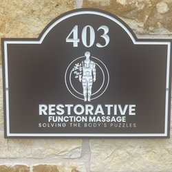 Restorative Function Massage