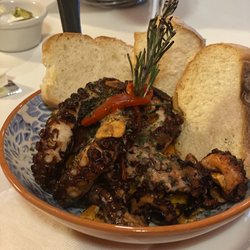 Berta’s Tapas & Bar - Grilled octopus with sweet potatoes