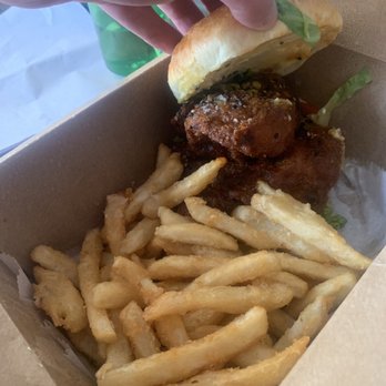 BITES Asian Kitchen + Bar - General Tso Good Chicken Sandwich - Japanese Near Me - Chicago, Illinois BITES Asian Kitchen + Bar - General Tso Good Chicken Sandwich - Japanese Near Me - Chicago, Illinois