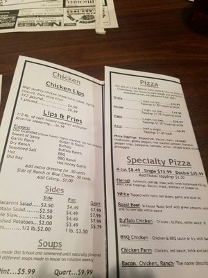 Menu photo 5 Bubba's Irwin, PA