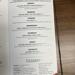 Ascension St. John Medical Center - This is the inpatient menu