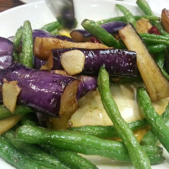 wonderful - Eggplant and string beans, I have no idea how it's spiced but it's very tasty!! $10-11 - Chinese Near Me - Millbrae, California wonderful - Eggplant and string beans, I have no idea how it's spiced but it's very tasty!! $10-11 - Chinese Near Me - Millbrae, California