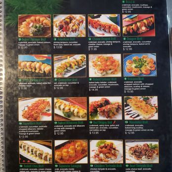 Katsunori Sushi Restaurant - Menu - Japanese Near Me - Hesperia, California