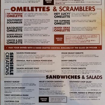 Another Broken Egg Cafe - Back menu - Breakfast & Brunch Near Me - Overland Park, Kansas