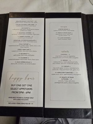 Menu photo 6 Anthony's Prime Steak & Seafood Henderson, NV Menu photo 6 Anthony's Prime Steak & Seafood Henderson, NV