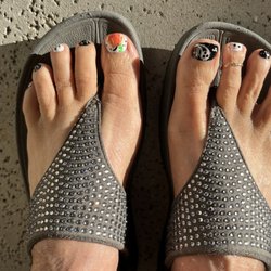 Lysa's Nails - Halloween Pedicure