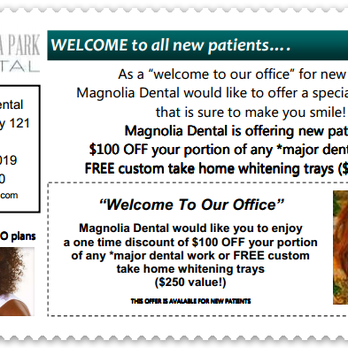 Magnolia Park Dental - Coupon - General Dentistry Near Me - Coppell, Texas