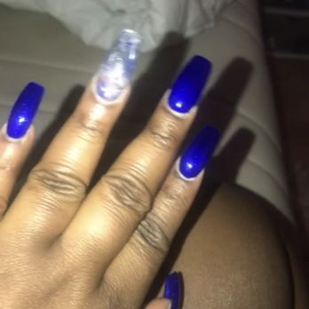 Okie's Nail & Spa - It's a little blurry because I took it from a video. - Day Spas Near Me - Jamaica, New York