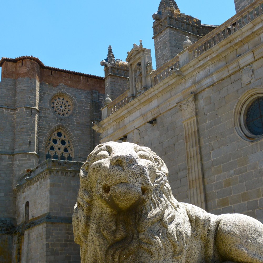 Catedral de Avila - Outside the cathedral.  A "legal" photo.. - Churches Near Me - Ávila, AV