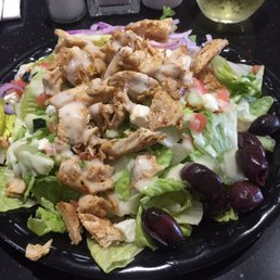 Greek salad with chicken Greek salad with chicken