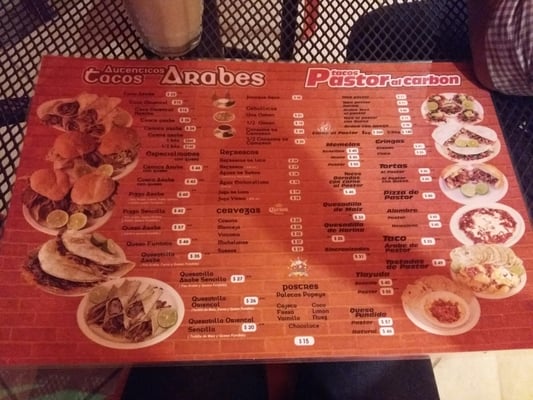 Menu photo 3 Medio Oriente Hornos Oaxaca, OAX