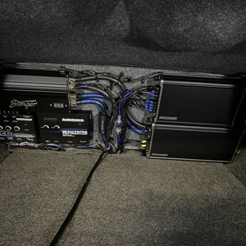 Stereo Base - My trunk POV. - Car Stereo Installation Near Me - Hayward, California Stereo Base - My trunk POV. - Car Stereo Installation Near Me - Hayward, California