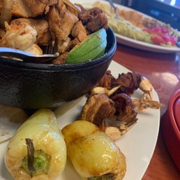 Nasty over cooked food super bad service