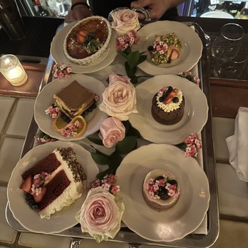 Il Terrazzo Carmine - Dessert tray - Italian Near Me - Seattle, Washington Il Terrazzo Carmine - Dessert tray - Italian Near Me - Seattle, Washington