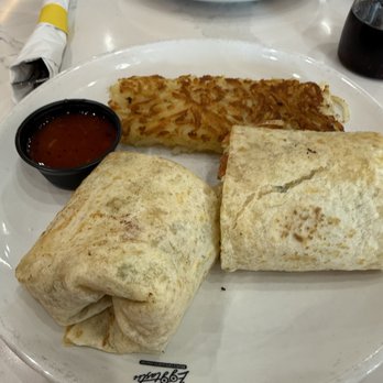 Eggtastic Brunch Cafe - Breakfast burrito with Hash Browns - Breakfast & Brunch Near Me - Fort Worth, Texas