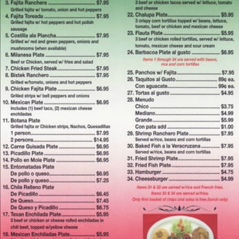El Charrito - a menu for lunch plates - Mexican Near Me - Brownsville, Texas El Charrito - a menu for lunch plates - Mexican Near Me - Brownsville, Texas