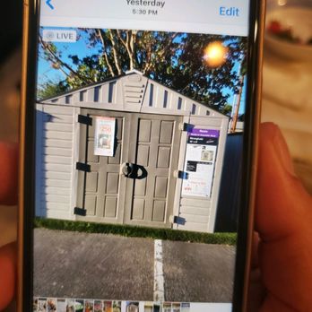 Star Light Assemble - A 10x8 storage shed he built for us. - Furniture Assembly Near Me