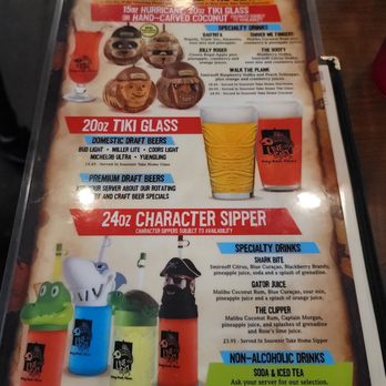 Live Bait - Menu - Bars Near Me - Orange Beach, Alabama