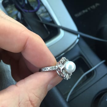 King Jewelers - Custom engagement ring by Gabriel - Vintage Art Deco pearl and diamond ring in white gold -pt. 3 - Jewelry Near Me - Tampa, Florida King Jewelers - Custom engagement ring by Gabriel - Vintage Art Deco pearl and diamond ring in white gold -pt. 3 - Jewelry Near Me - Tampa, Florida