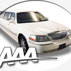 AAA Limousine - (8-10) passenger sedan stretched limousine.