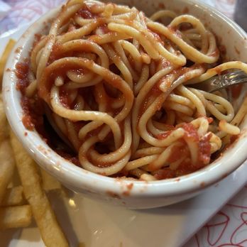 Big Boy Wisconsin Dells - Spaghetti that the sauce is overwhelming with flavor of spices - Breakfast & Brunch Near Me - Wisconsin Dells, Wisconsin