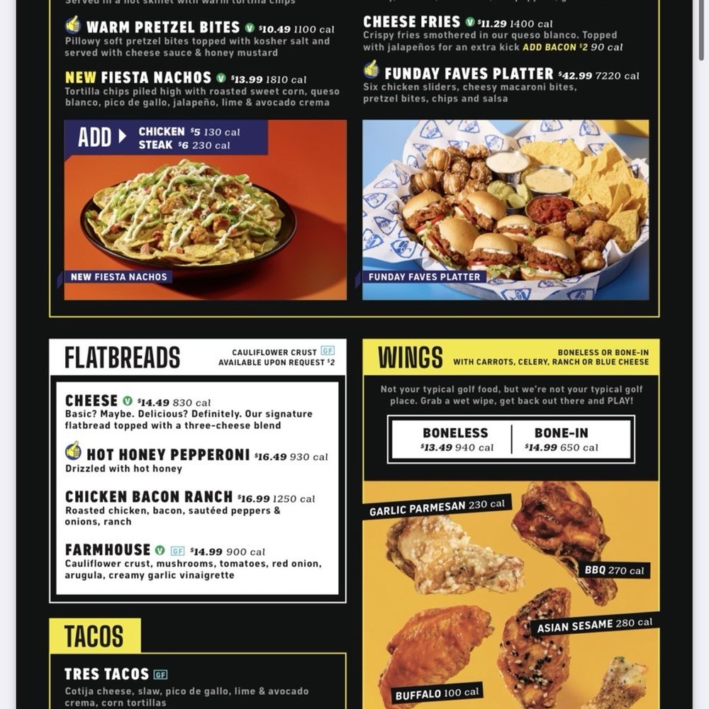 Topgolf - Menu 12/2025 - Golf Near Me - Montebello, California Topgolf - Menu 12/2025 - Golf Near Me - Montebello, California