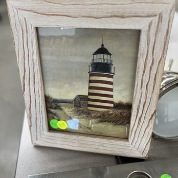 ReStore - The cute lighthouse painting I got - Building Supplies Near Me - Bloomfield, Connecticut