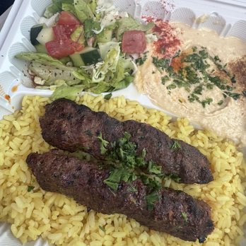 Mezzaterranean - Kefta Kebab Plate - Lebanese Near Me - Rancho Cucamonga, California