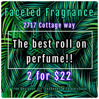 Eleven59 Beautique - Our partner, "Faceted Fragrance", aims to match the designer experience with an affordable price. Women's and Men's available. - Women's Clothing Near Me - Sacramento, California Eleven59 Beautique - Our partner, "Faceted Fragrance", aims to match the designer experience with an affordable price. Women's and Men's available. - Women's Clothing Near Me - Sacramento, California