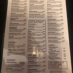 Menu Front