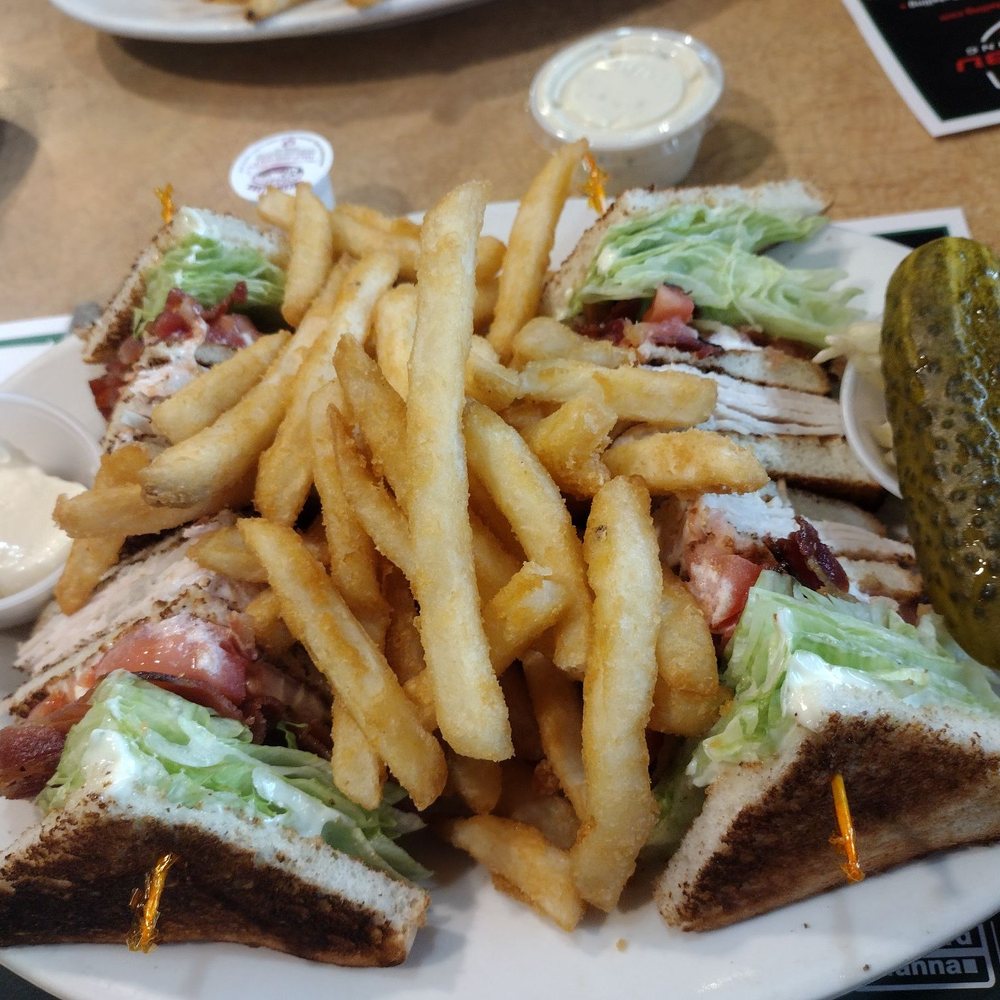 Hogan's Family Diner - Turkey & Bacon Triple Decker Club - Diners Near Me - Stony Point, New York