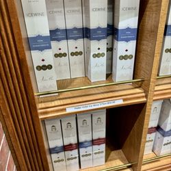 Peace Arch Duty Free Shop - 11.29.24 Icewine, a sweet and concentrated wine made from frozen grapes