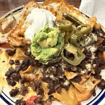 Dona Leti’s - Surf and turf nachos - Mexican Near Me - Houston, Texas Dona Leti’s - Surf and turf nachos - Mexican Near Me - Houston, Texas