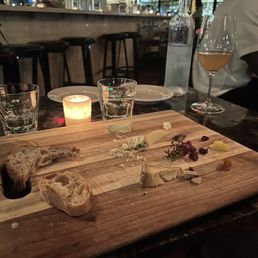 Cheese board devoured Cheese board devoured