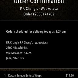 Mayfair Mall Pf Changs