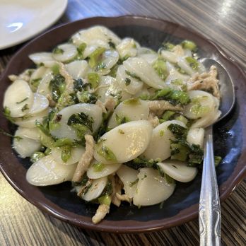 Chef Zhao Kitchen - Preserved rice cakes - Shanghainese Near Me - Palo Alto, California