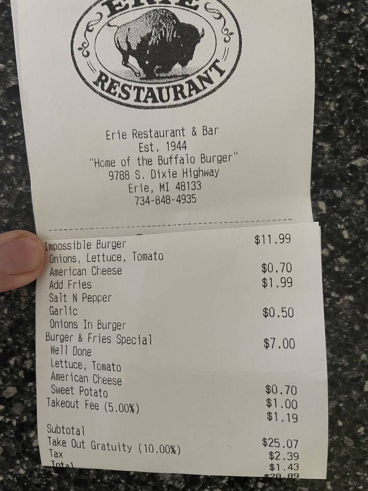 Erie Restaurant & Bar Logo