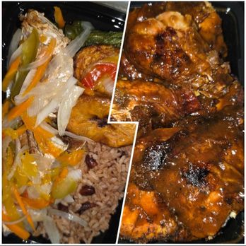 Peppas Jerk Chicken - Escovitch fish meal/ large order of Just Chicken - Caribbean Near Me - Brooklyn, New York