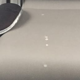 Pic of seat after it had been cleaned.