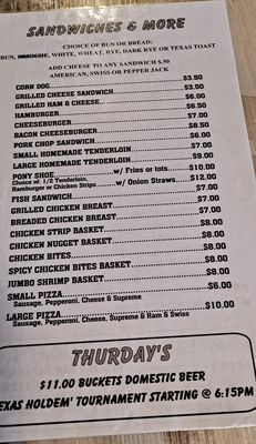 Menu photo 2 Goose Pit Banner, IL