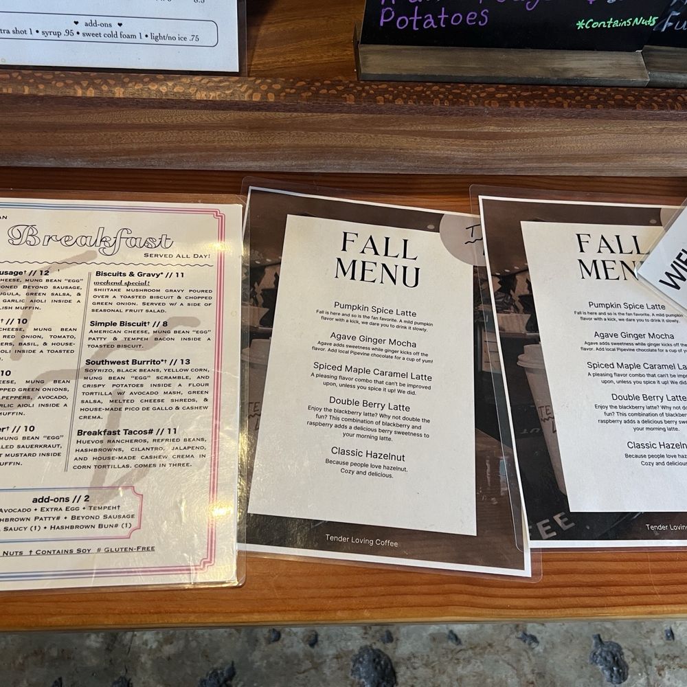 Tender Loving Coffee - Menu - Coffee Roasteries Near Me - Chico, California Tender Loving Coffee - Menu - Coffee Roasteries Near Me - Chico, California