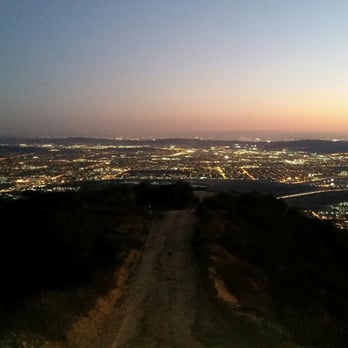 Mt. Bliss - Night lights - Hiking Near Me - Duarte, California