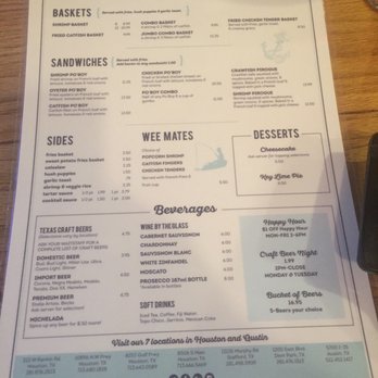 Captain Benny's Seafood - Seafood Near Me - Austin, Texas