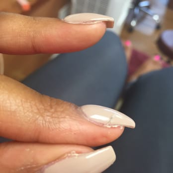 Hampton Nails & Spa - Younger male nail tech overly sarcastic, rushed me and did a horrible fill in - Waxing Near Me - Hampton, Virginia Hampton Nails & Spa - Younger male nail tech overly sarcastic, rushed me and did a horrible fill in - Waxing Near Me - Hampton, Virginia