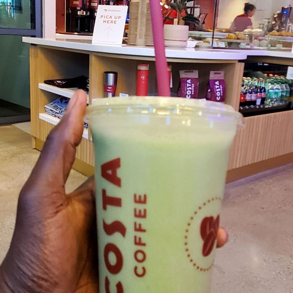 Costa Coffee - Banana Matcha - Coffee & Tea Near Me - Atlanta, Georgia