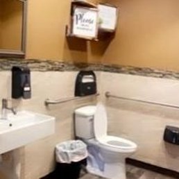 Clean, tidy, well stocked bathrooms Clean, tidy, well stocked bathrooms